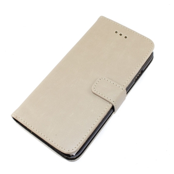 iPhone 6 Læder cover Creme