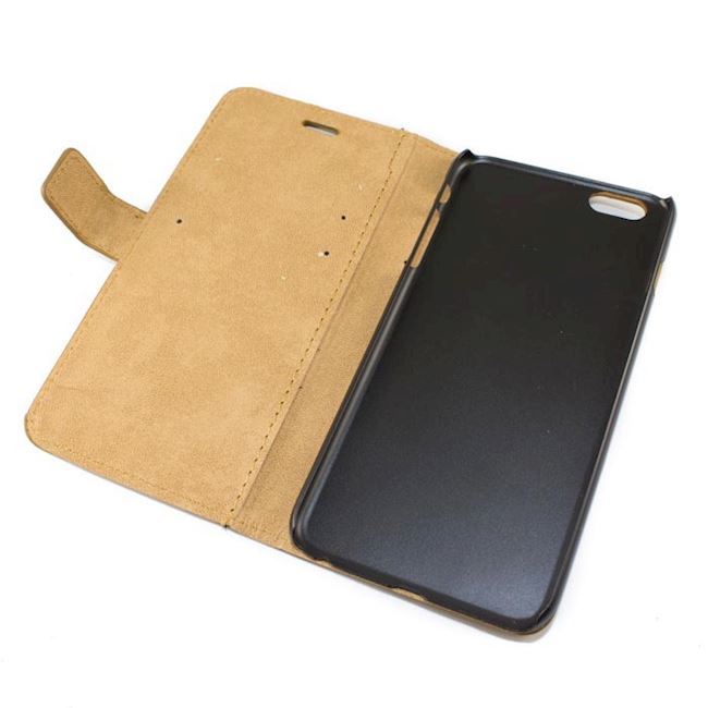 Elegant iPhone 6/6+ læder cover brun