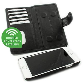 iPhone 7/8 Luksus Cover i Kalveskind