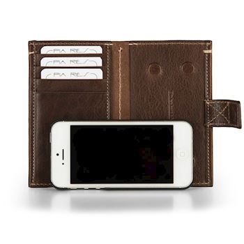 Kalveskinds Cover iPhone 6 Dark Brown