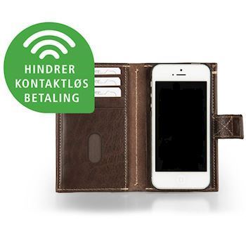 Kalveskinds Cover iPhone 6 Dark Brown