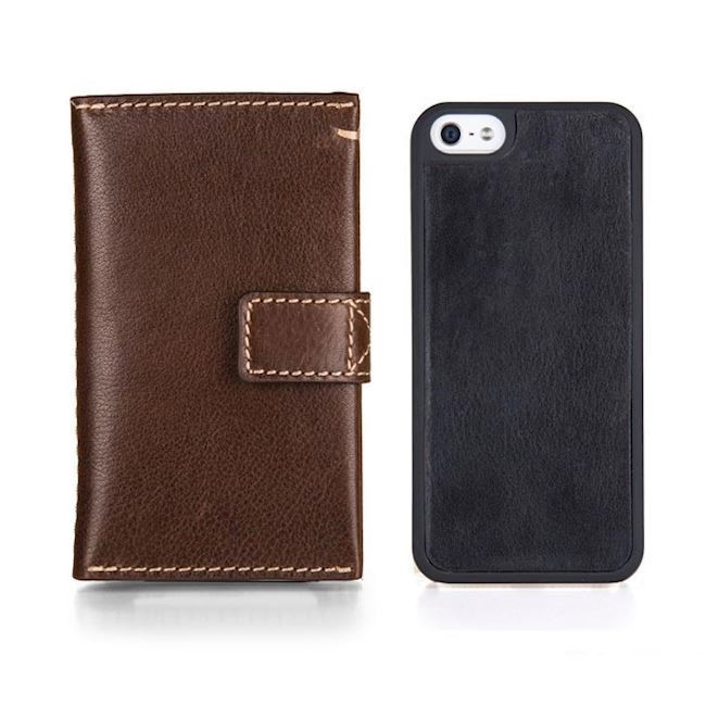 Kalveskinds Cover iPhone 6 Dark Brown