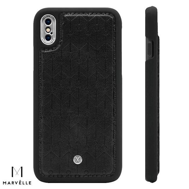 Marvelle iPhone X Vegan Cover N307 Midnight Black