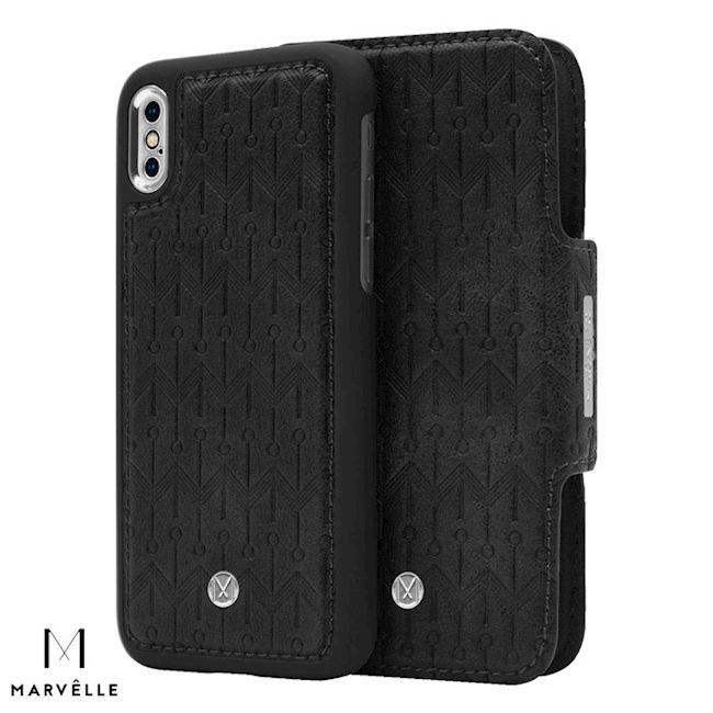 Marvelle iPhone X Vegan Cover N307 Midnight Black