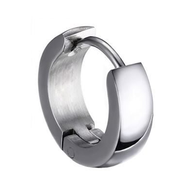 Herre Ørering Steel Silver