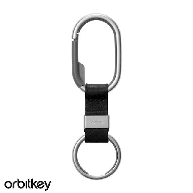 Orbitkey Clip Black/Steel