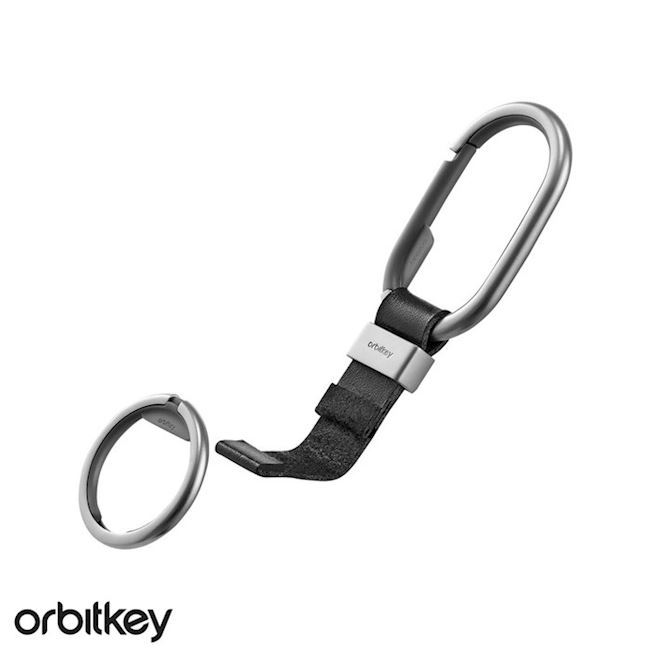 Orbitkey Clip Black/Steel