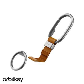 Orbitkey Clip Tan/Steel
