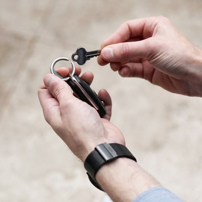 Orbitkey Ring Silver/Grey