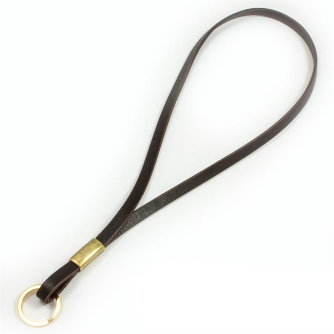 Loke Læder Keyhanger Vintage Cognac 