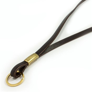 Loke Læder Keyhanger Vintage Cognac 