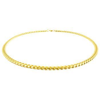 Herre Halskæde Guld 7mm