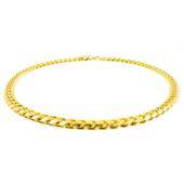 Trendy Guld Halskæde 11mm