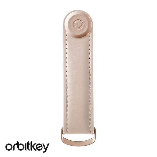 Orbitkey Nøglering Blush Læder