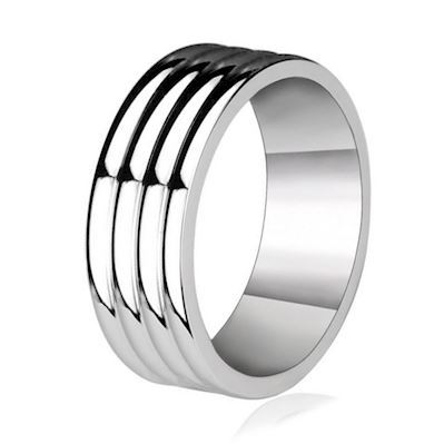 Herre Ring Cut Steel