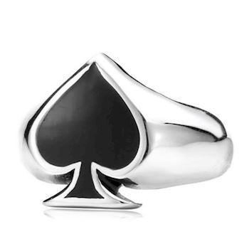 Poker Ring "Spades"