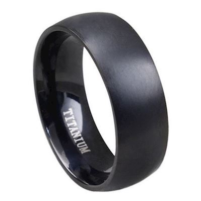 Sort Titanium Ring