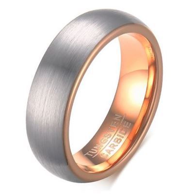 Tungsten Ring Mat Slebet