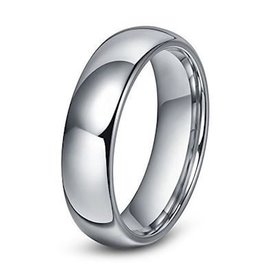 Tungsten Ring Poleret