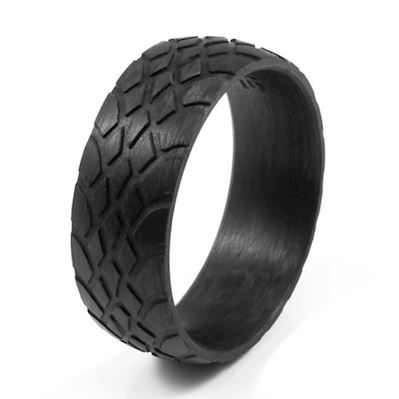 Loke Herre Ring Carbon Black