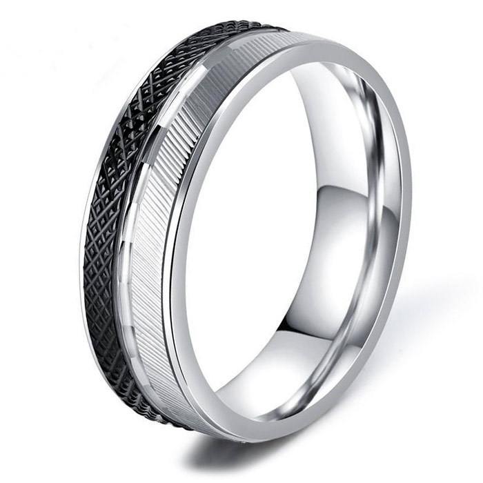 Herre Ring New York Steel