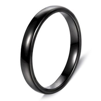 Ring Classic Black 4mm