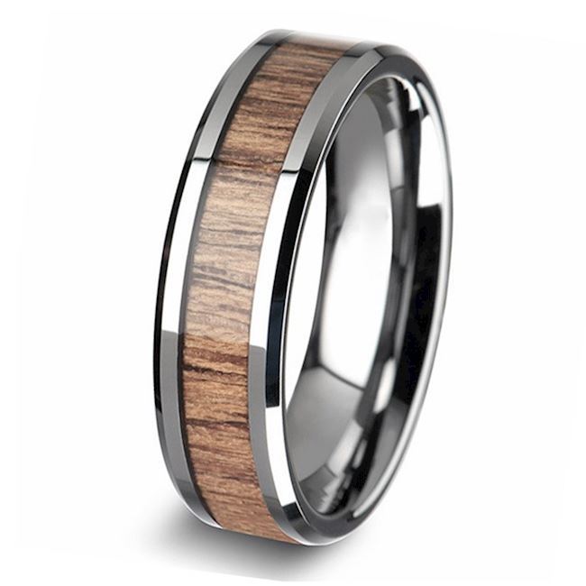 Herre Ring Steel & Wood