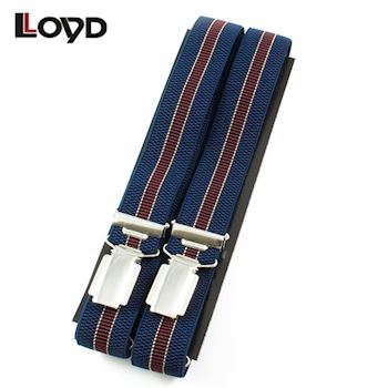LLOYD H-Sele Stribet Navy/Bordeaux.