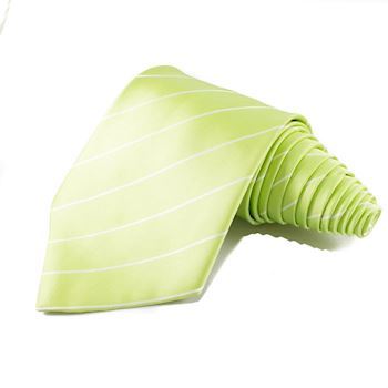 Marche Stribet Grønt Slips