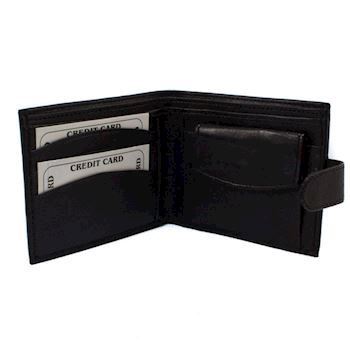 Tegnebog Læder Sort