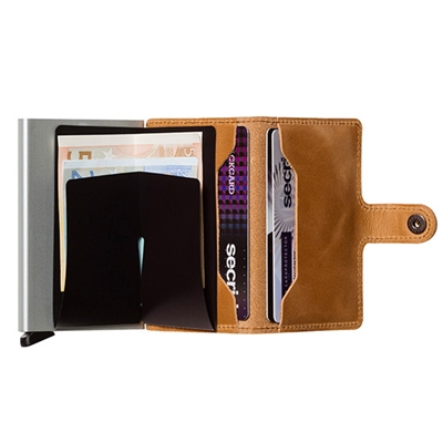 Secrid Mini Wallet Vintage Cognac