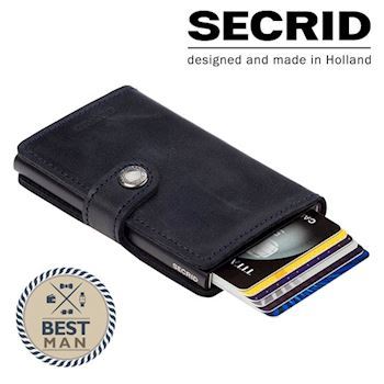 Secrid Mini Wallet Vintage Black