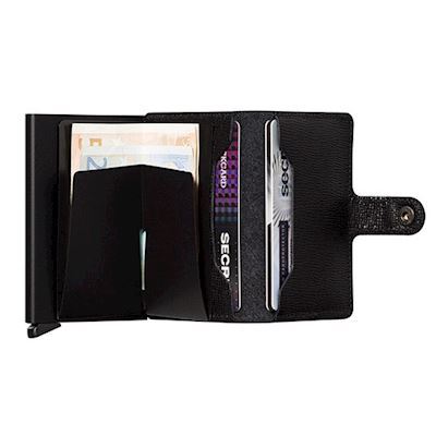 Secrid Mini Wallet Crisple Black