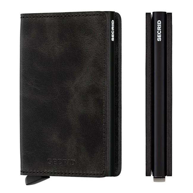 Secrid Slim Wallet Vintage Black