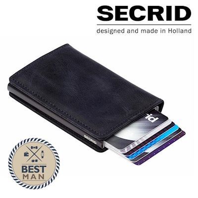 Secrid Slim Wallet Vintage Black