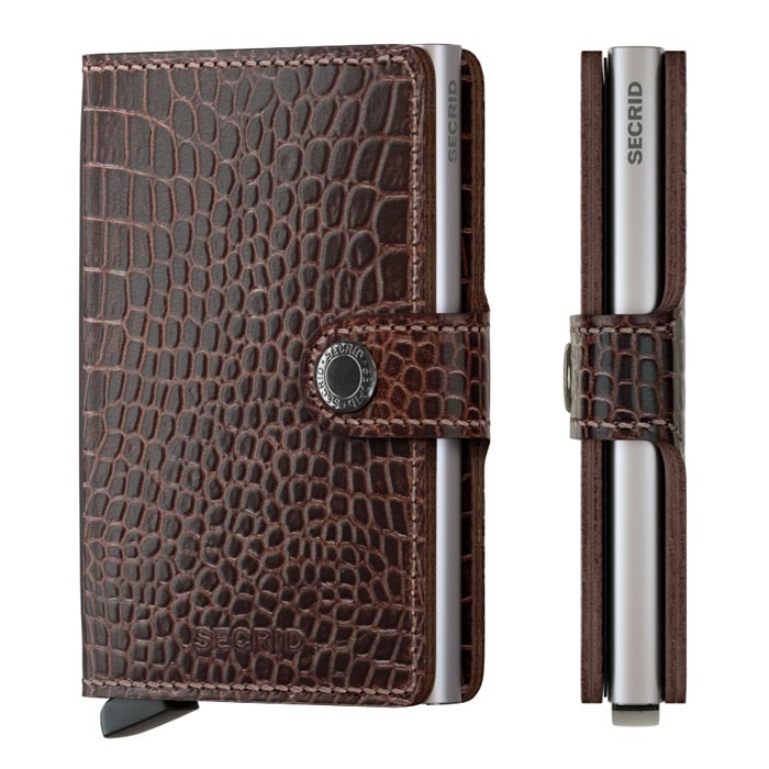 Secrid Mini Wallet Amazon Brown udgået