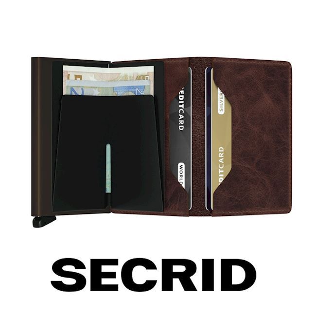 Secrid Slim Wallet Vintage Chocolate