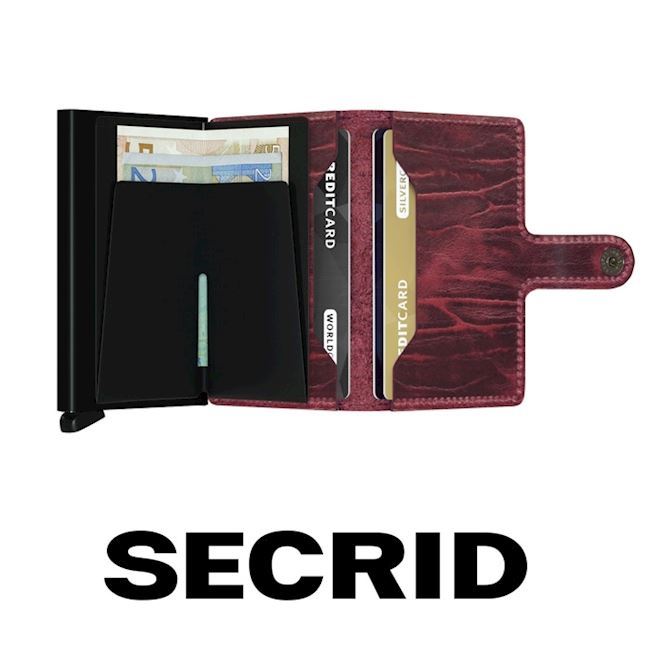 Secrid Mini Wallet Dutch Martin Bordeaux