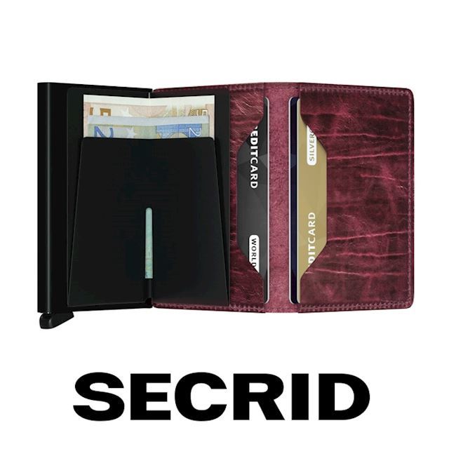 Secrid Slim Wallet Dutch Martin Bordeaux