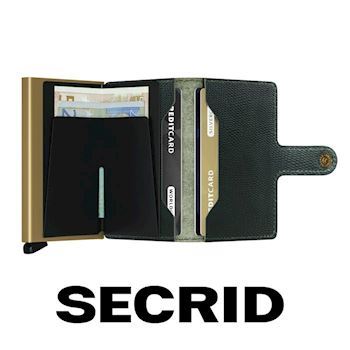 Secrid Mini Wallet Rango Green Gold