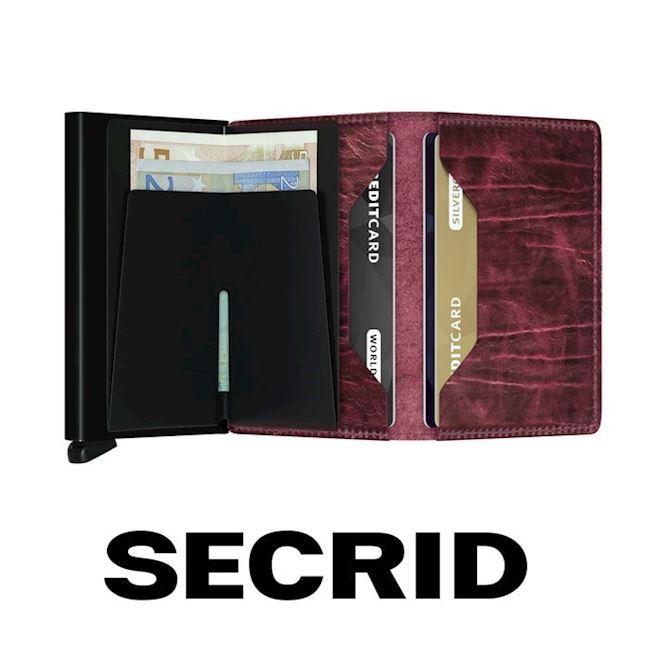 Secrid Slim Wallet Bordeaux
