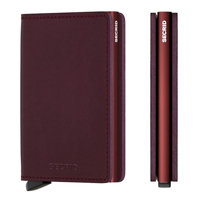 Secrid Slim Wallet Bordeaux