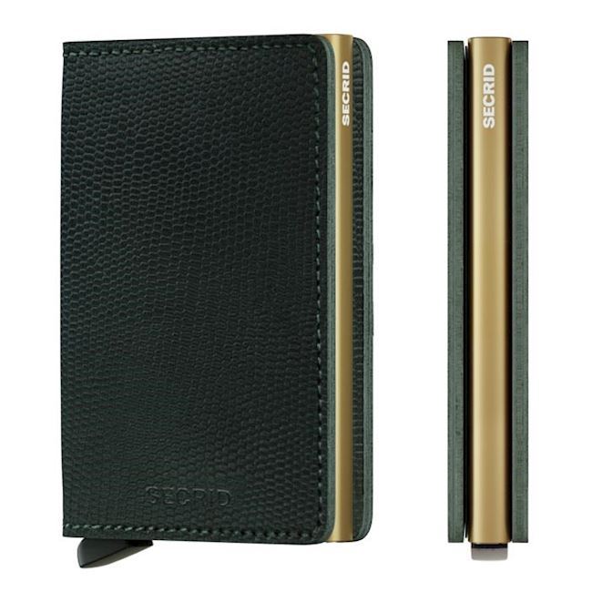 Secrid Slim Wallet Rango Green Gold