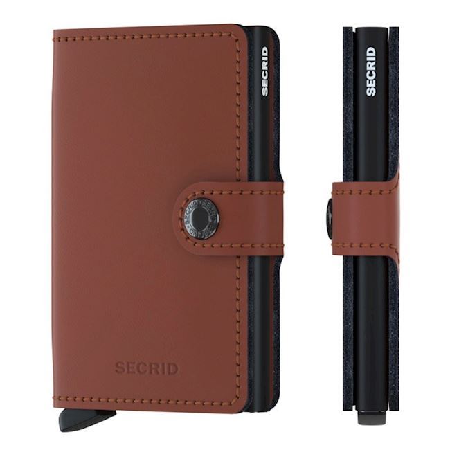 Secrid Mini Wallet Matte Brick Black