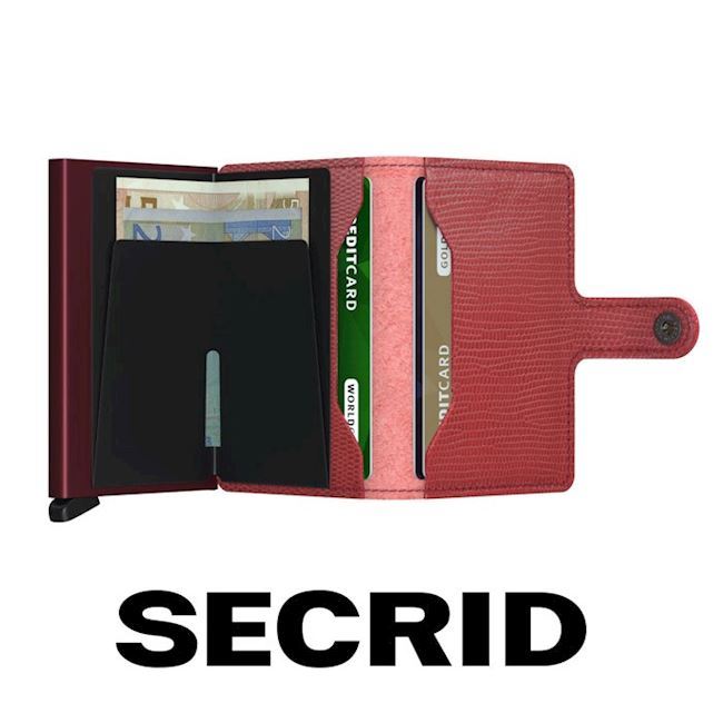 Secrid Mini Wallet Rango Rød Bordeaux