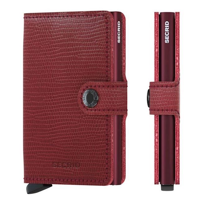 Secrid Mini Wallet Rango Rød Bordeaux