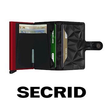 Secrid Mini Wallet Prism Black Red