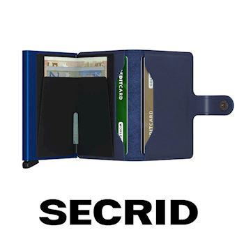 Secrid Mini Wallet Original Navy Blå