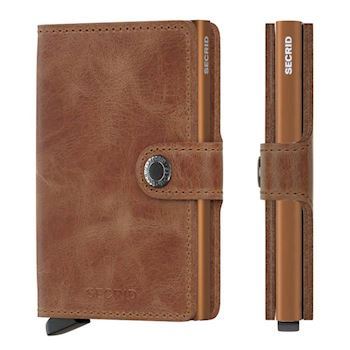 Secrid Mini Wallet Vintage Cognac Rust