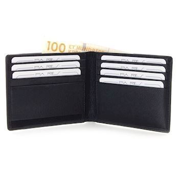 Pung Til Kort & Sedler Ægte Læder